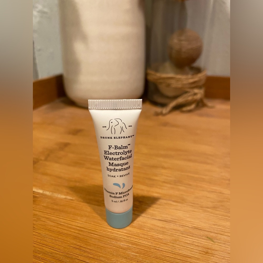 Drunk Elephant Travel Size F-Balm Electrolyte Waterfacial Masque Hydratant